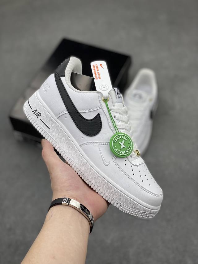 超级福利 核心特价 长期补货 真标耐克nike Air Force 1 Low '07 配色低帮空军一号休闲板鞋 定制头成皮料原楦原纸板 水晶双色大底内置全掌气