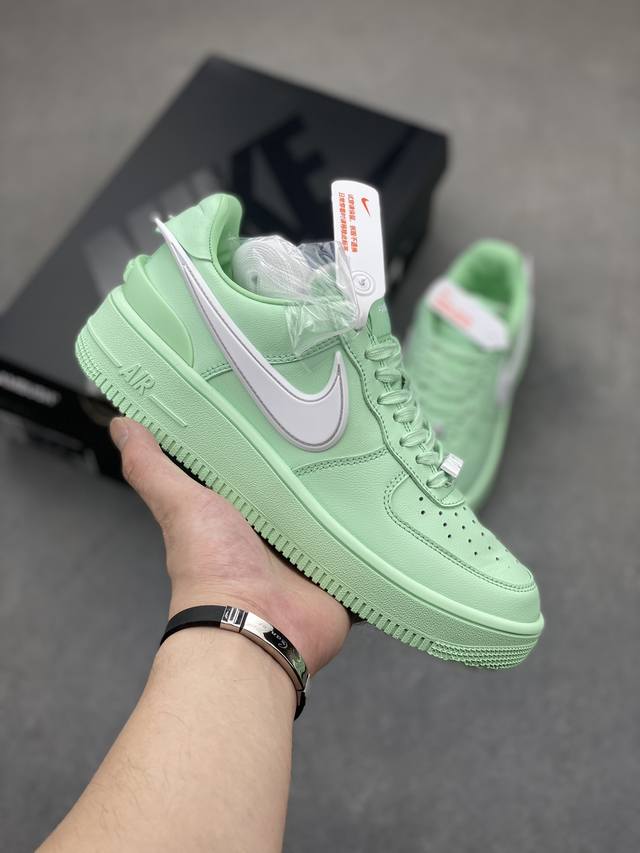 Ambush X Nike Air Force 1 Low 防滑減震耐磨板鞋 男女同款 薄荷绿 #独家原版原盒 原底原料 开模打造 #原厂织唛鞋标 高精密准度