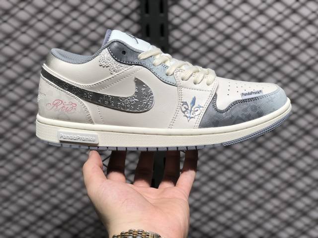 Airjordan 1 Low 乔丹篮球鞋男女潮流板鞋 货号：553560 053 尺码：35.5 36 36.5 37.5 38 38.5 39 40 40.