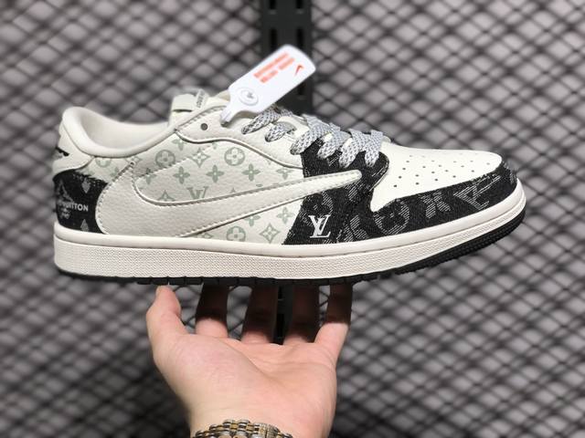 Air Jordan 1 Low 乔丹篮球鞋男女潮流板鞋 货号：Sj2068 008 尺码：36 36.5 37.5 38 38.5 39 40 40.5 41