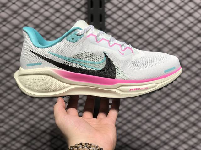 Nike Air Zoom Pegasus 41 超级飞马涡轮增压马拉松休闲运动慢跑鞋升级原楦原纸版数据开发#采用全新双层超轻透气网眼布材质#内里嵌入定型海绵#