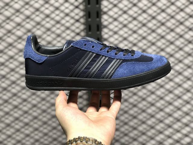 阿迪达斯三叶草adidas Originals Gazelle Indoor 桑巴舞系列绅士德训足球风百搭低帮 休闲运动板鞋 货号：Ih9986 尺码：35 3