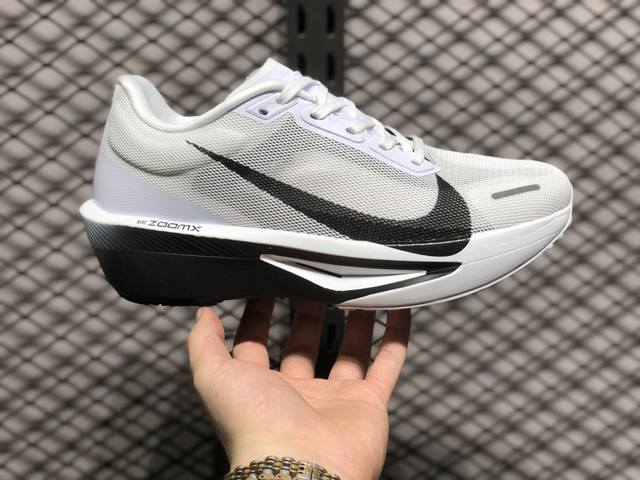 Nike Zoomx Fly 6 马拉松系列泡棉超轻缓震运动慢跑鞋 ，轻盈缓震，科技轻量网织半镂空轻薄透气鞋面 正确搭载双层zoomx轻质泡棉碳纤维组合鞋底 货