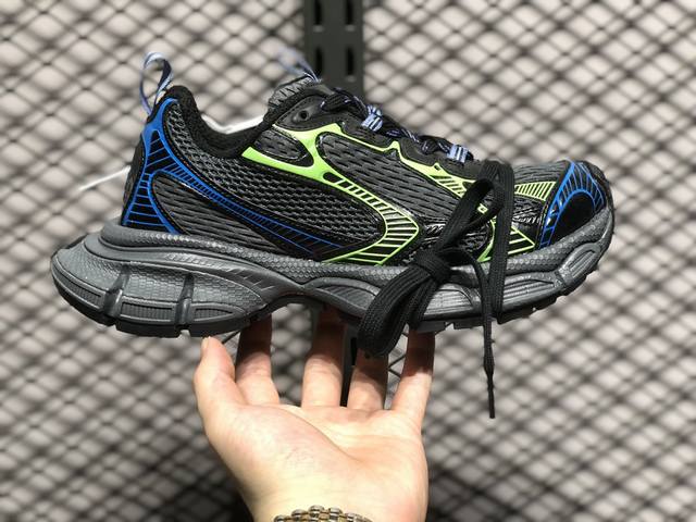 Balenciaga Runner Kith Four.Color 巴黎世家7.0 21Ss最新配色潮流复古休闲鞋#全新磨具开模 原版原装大盒 还原官方配置 顶