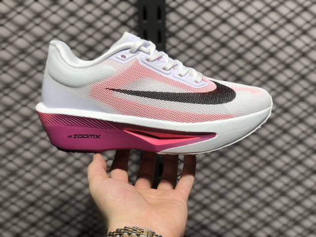 Nike Zoomx Fly 6 马拉松系列泡棉超轻缓震运动慢跑鞋 ，轻盈缓震，科技轻量网织半镂空轻薄透气鞋面 正确搭载双层zoomx轻质泡棉碳纤维组合鞋底 货