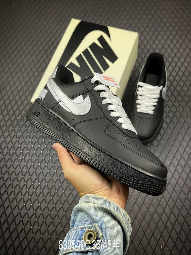 Nk Air Force 1'07 Low 空军一号低帮休闲板鞋 Cw2288-016 #定制皮料 原楦原纸板 纯正版型 高清洁度 内置全掌气垫 尺码：36 3