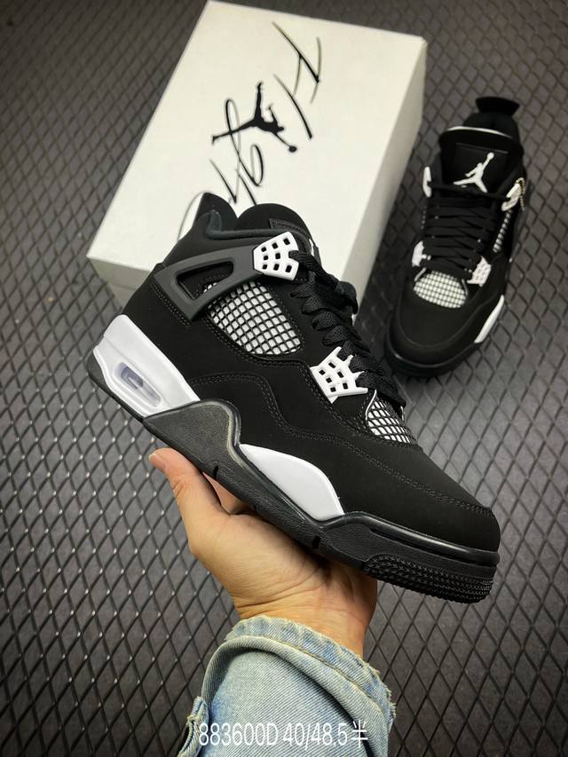 耐克 Nike Air Jordan 4 Retro Og迈克尔 乔丹aj4代乔4 中帮复古休闲运动文化篮球鞋。秉承轻量化的速度型篮球鞋设计思想完成设计，降低重