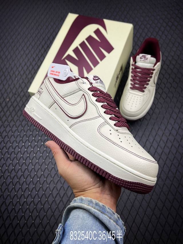 公司级nike Air Force 1 Low 07 原楦头原纸板 打造纯正低帮空型 专注外贸渠道 全掌内置蜂窝气垫 原盒配件 原厂中底钢印、拉帮完美 官方货号