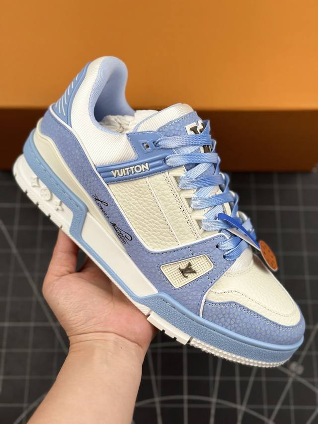 Tyler X Louis Vuitton 路易威登 Lv Trainer 联名款 低帮休闲板鞋 海淘代购同渠道品质 高端零售 外贸充正专供 原版购入开发 Zp