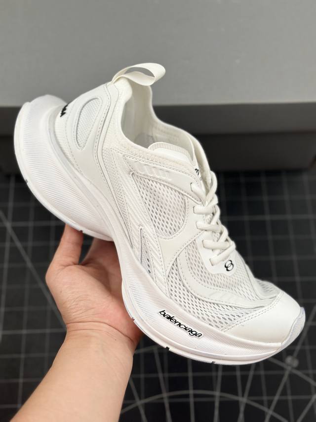 I8版 公司级法国高端奢侈品牌-巴黎世家balenciaga Track Trainers 3.0代复古野跑姥爹潮流百搭慢跑鞋 男女鞋配件防尘袋及附送鞋带，采用