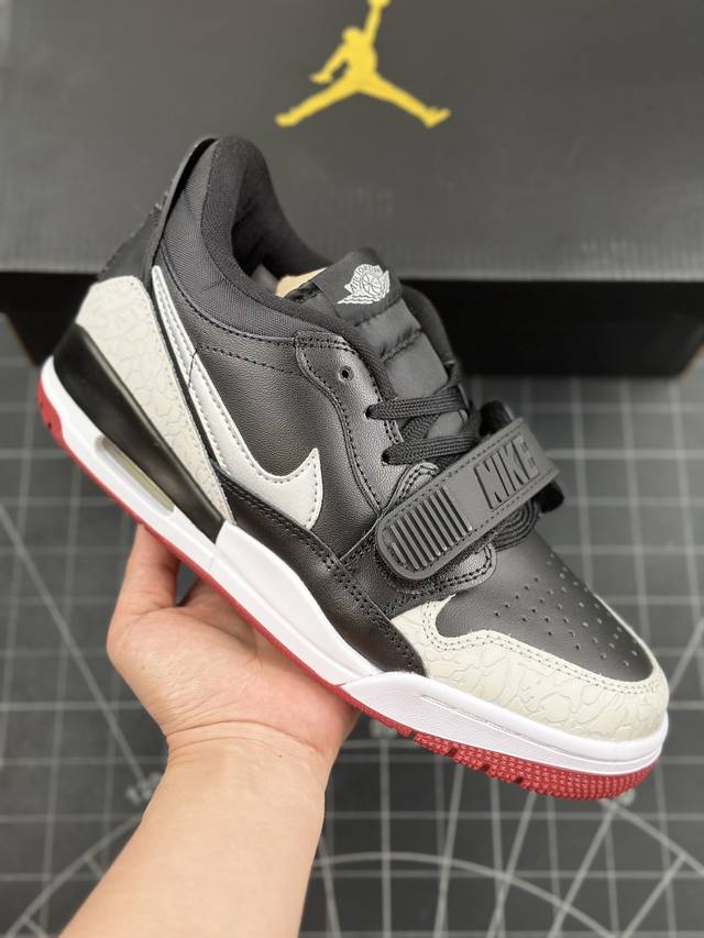 Air Jordan Legacy 312 Low 低帮 黑灰红 Aj312 乔丹312代 乔丹篮球鞋系列 号称 “最强三合一” 的air Jordan Leg