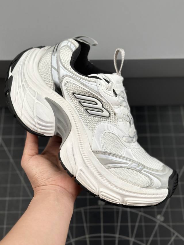 Vg版 超大廓形“巨人鞋”,法国高端奢侈品牌-巴黎世家balenciaga Cargo Sneaker 10Xl船型系列低帮复古阔型厚底底姥爹风潮流百搭休闲运动