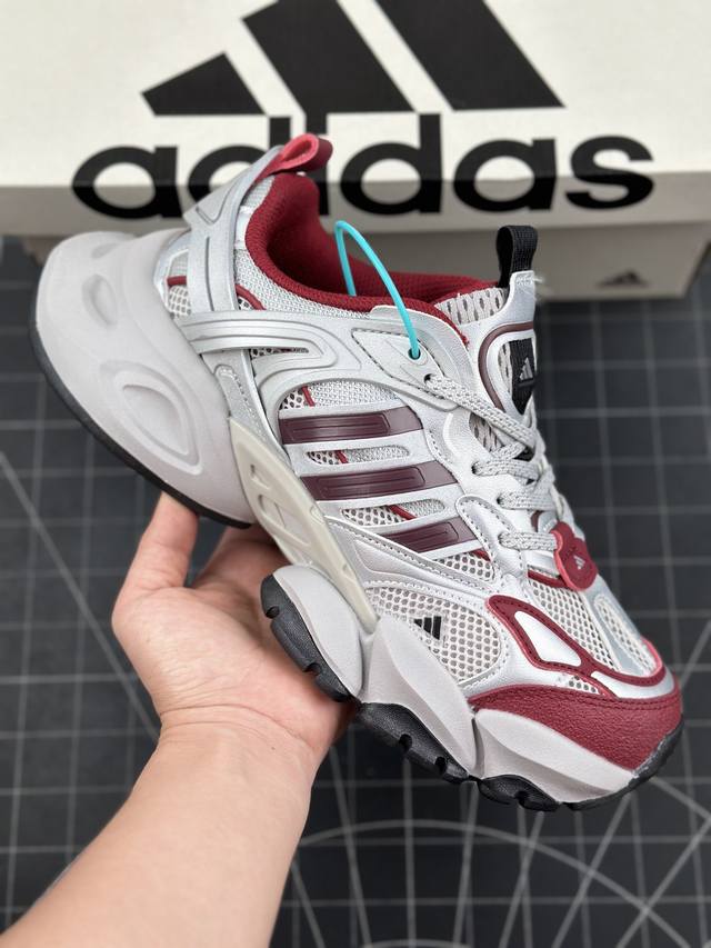 阿迪达斯 Adidas Xlg Runner Deluxe 跑步者豪华版系列低帮厚底增高老爹风复古缓震休闲运动慢跑鞋 自从阿迪达斯和巴黎世家合作后，没少出双方联