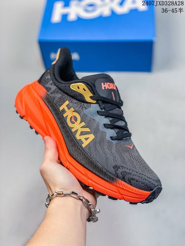 公司级hoka One One Challenger Art 7代 机能缓震跑鞋 07Jxd328A28