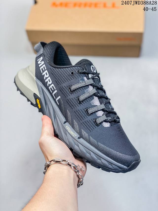 merrell迈乐户外运动agility Peak5蜂鸟抓地越野跑鞋男女登山徒步 尺码：40-45 07Jwd388A28