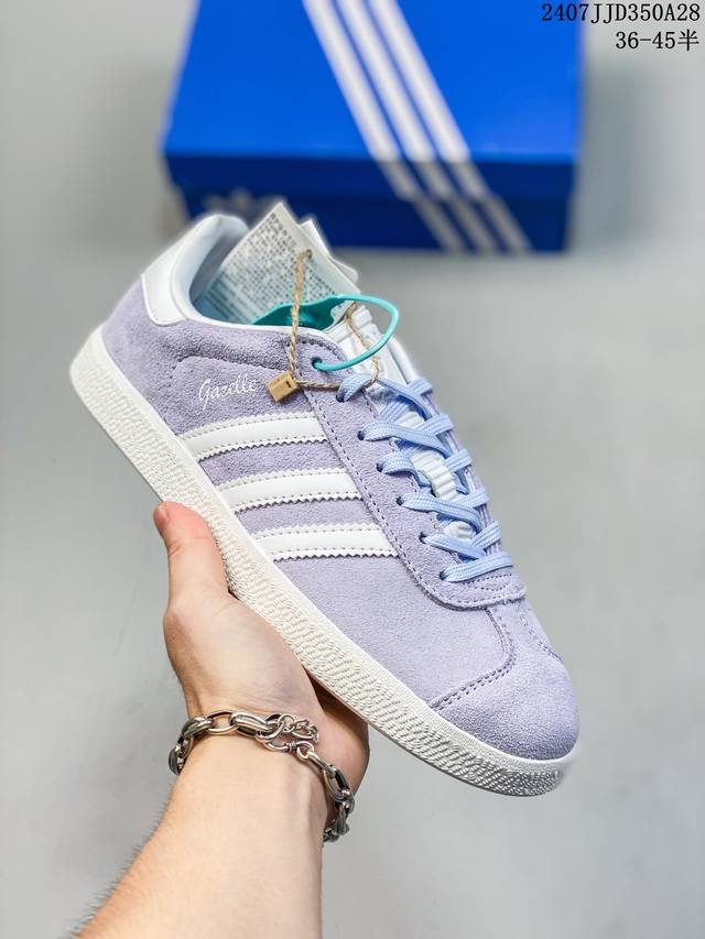 adidas阿迪达斯gazelle W 马思纯同款经典男女子休闲板鞋 Ie0444 尺码：36-45半 07Jjd350A28