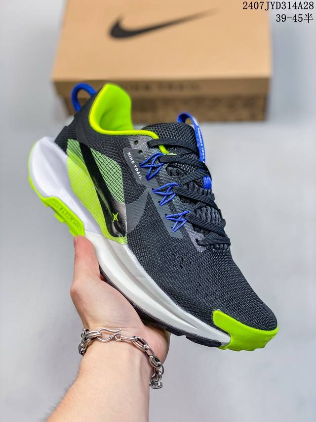 公司级nike Reactx Pegasus Trail 5 next Nature 越野跑步鞋 登月兼顾迅疾外观和稳固脚感 后跟覆面和中足动态支撑巧妙融合 缔