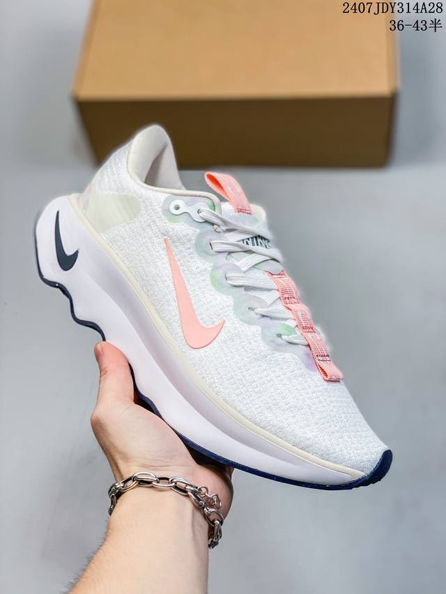 真标nike Motiva 耐克低帮轻量减震回弹休闲运动慢跑鞋 搭载全掌 Cushlon 3.0 超厚泡棉缓震科技中底 防滑波浪橡胶外底 货号:Dz1237-6