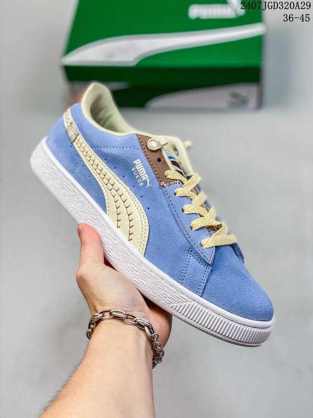 彪马puma Suede Skate 低帮复古轻便透气防滑减震休闲鞋 时尚男女士板鞋潮运动鞋 类型：男女鞋 尺码: 36-45 货号：39 8 编码：07Jgd