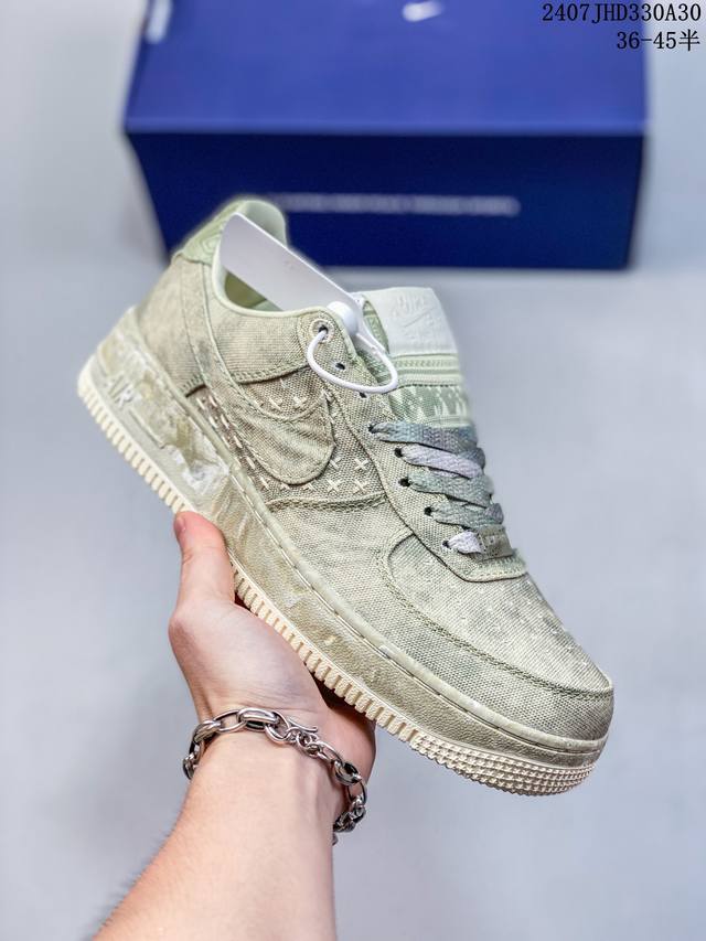 公司级带半码 耐克nike Air Force 1 Low 空军一号 Af1 低帮百搭厚底增高休闲运动板鞋。柔软、弹性十足的缓震性能和出色的中底设计，横跨复古与