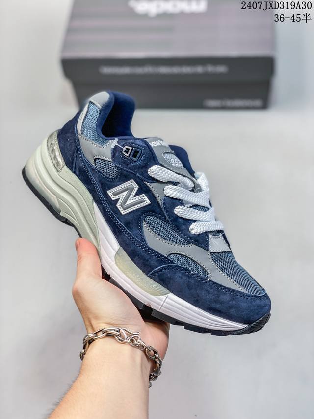 new Balance新百伦nb Made In Usa M992系列美产血统经典复古休闲运动百搭老爹跑步鞋 货号：M992Gr 码数：35 36 37 37.