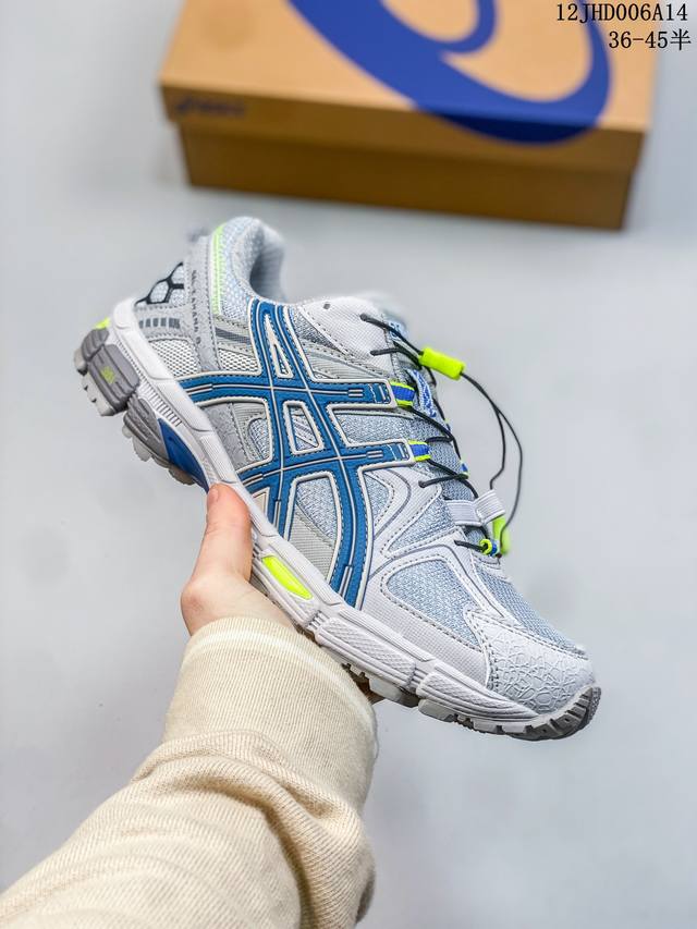 asics 亚瑟士 Gel-Kahana 8 男女鞋越野跑步鞋抓地稳定运动鞋缓震耐磨跑鞋 gel-Kahana系列为实用级越野跑鞋，融合机能和户外潮流强势回归，