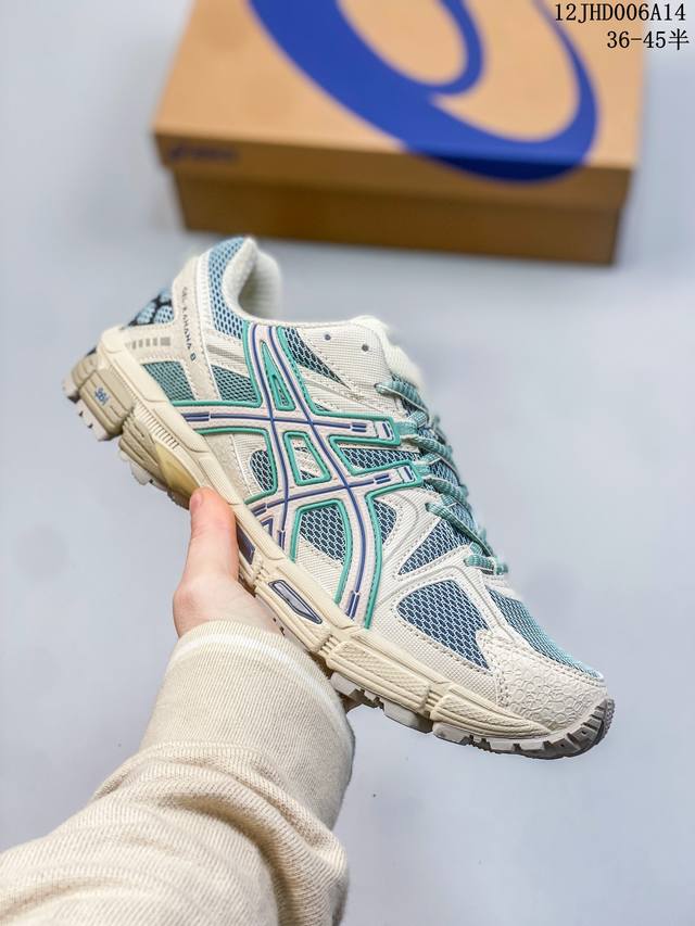 asics 亚瑟士 Gel-Kahana 8 男女鞋越野跑步鞋抓地稳定运动鞋缓震耐磨跑鞋 gel-Kahana系列为实用级越野跑鞋，融合机能和户外潮流强势回归，