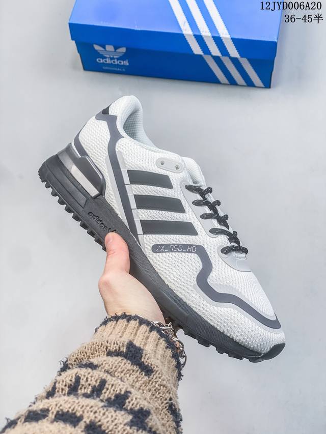 阿迪达斯adidas三叶草 Originals Zx750系列经典低帮复古休闲百搭运动慢跑鞋“麂皮元祖灰海军蓝”D65229 05H123L12 在慢跑鞋领域中