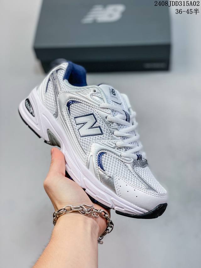 小红书爆款 Nb530 New Balance 530 复跑古鞋nb530这鞋双确实是n经复典古款式之一，以全科新技诠释，成打功造530鞋款。鞋面保在持530基