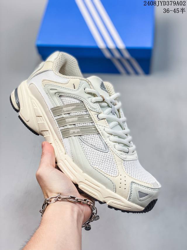 阿迪达斯 Bad Bunny X Adidas Originals Response Cl 复古休闲跑步鞋 奶油坏痞兔男女运动鞋 你很难不注意到音乐人“坏痞免”