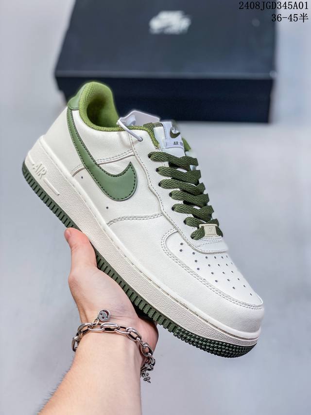 真标半码 耐克 Nike Air Force 1 Low 空军一号百搭休闲运动板鞋。 08Jgd345A01