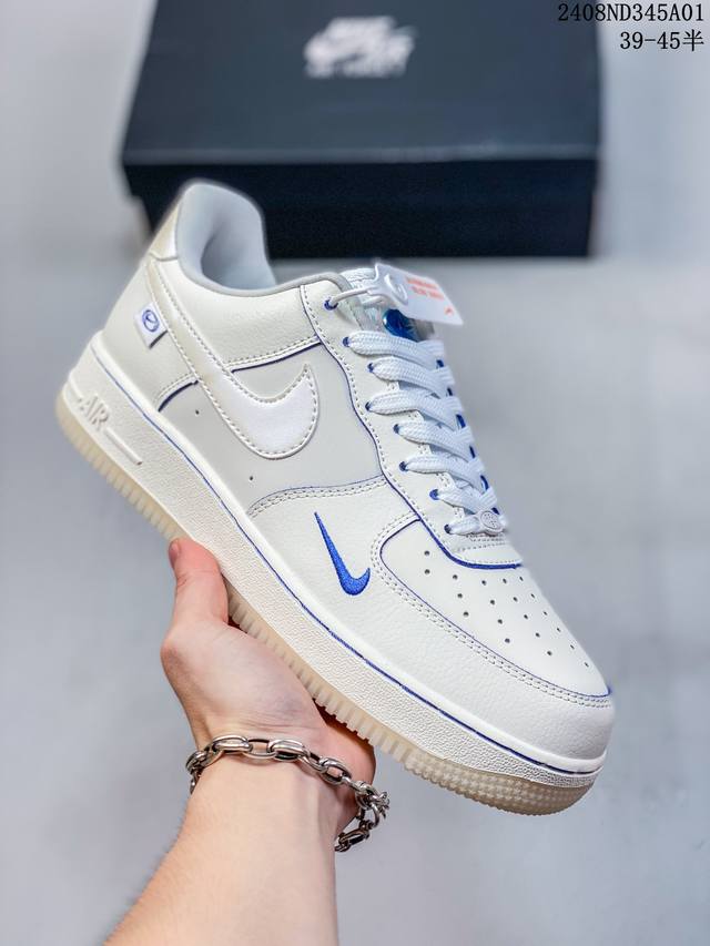 特价 真标半码 耐克 Nike Air Force 1 Low 空军一号百搭休闲运动板鞋。 08Nd345A01