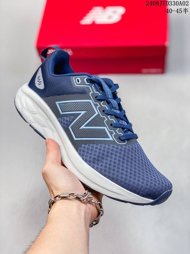 公司级new Balance 新百伦460系列 简约 织物 网布防滑耐磨透气轻便 低帮 马拉松跑步鞋 货号:M460Hv4 尺码:40 40.5 4 42 42