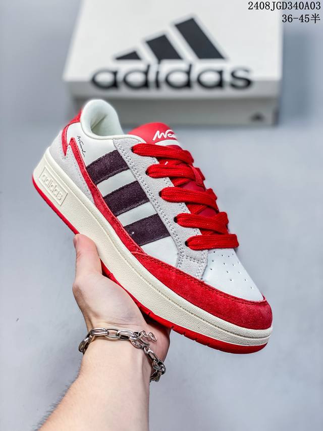 阿迪达斯adidas Wcard Adv学院系列 经典复古低帮百搭休闲运动板鞋 货号:Ih0961 尺码:36 36.5 37 38 38.5 39 40 40