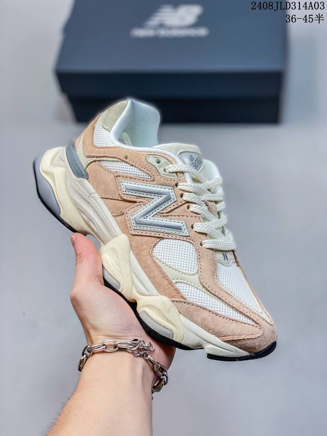 公司级joe Freshgoods X New Balance nb9060 联名款 复古休闲运动慢跑鞋 鞋款灵感源自设计师本人对夏日的怀日回忆。鞋面大身由空间