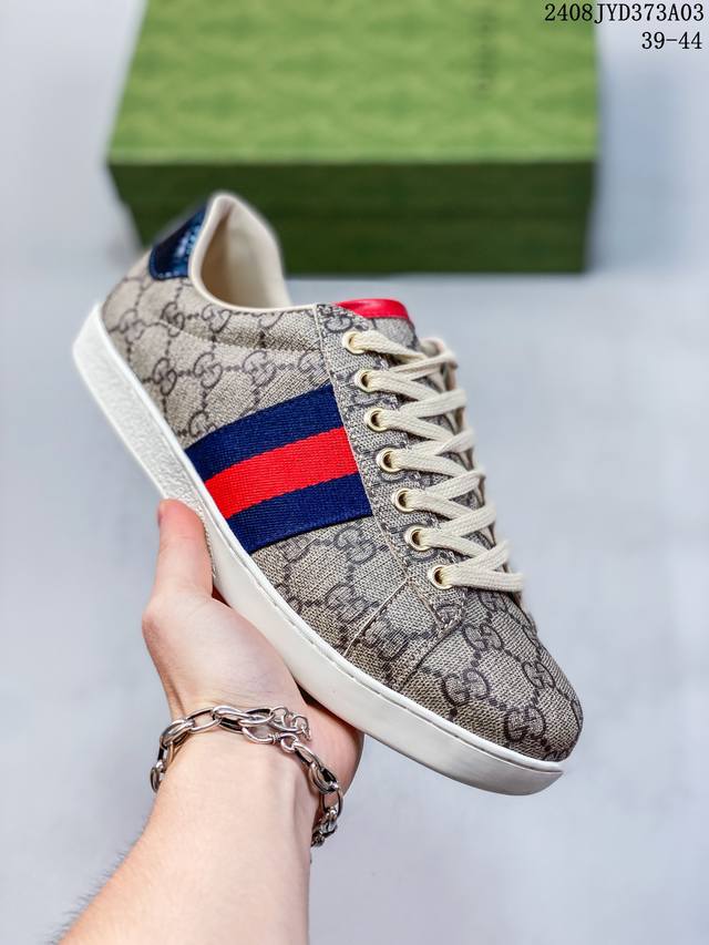 gucci 轻奢单品 Gucci古驰休闲潮鞋系列 高奢古驰gucci Screener Gg High-Top Sneaker休闲潮鞋系列 全套专柜包装物及配件