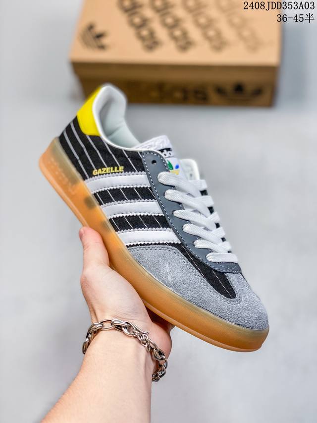 adidas Gazelle Indoor 阿迪达斯巴黎奥运休闲鞋 If9642 尺码：36-45半半 08Jdd353A03