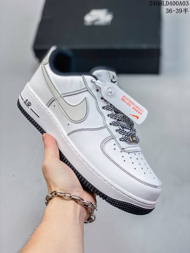 独家实拍nk Air Force 1'07 空军一号休闲运动板鞋 白灰底 官方同步 原装级别 原楦头原纸板 打造纯正空军版型#专注外贸渠道 全掌内置蜂窝气垫 #