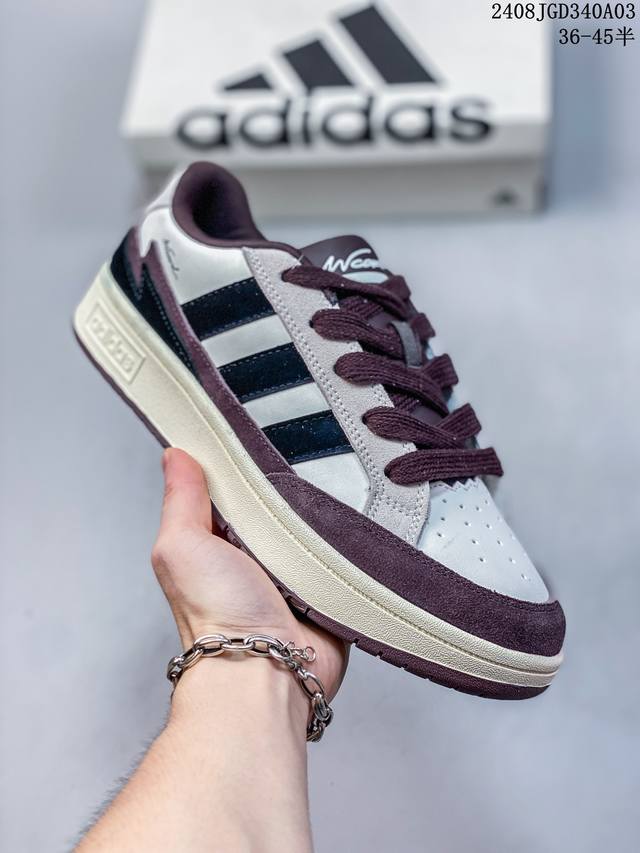 阿迪达斯adidas Wcard Adv学院系列 经典复古低帮百搭休闲运动板鞋 货号:Ih0961 尺码:36 36.5 37 38 38.5 39 40 40