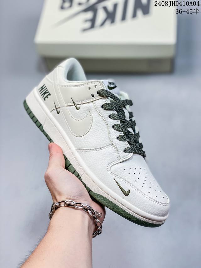 公司带半码 耐克nike Sb Dunk Low 扣篮系列复古低帮休闲运动滑板板鞋。采用脚感柔软舒适zoomair气垫，有效吸收滑板等极限运动在落地时带来的冲击