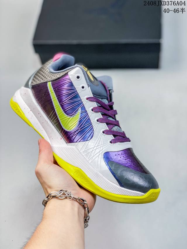 公司级nike Zoom Kobe 5 Protro Chaos科比5代李小龙 男子实战篮球鞋 内置前后掌zoom Turbo气垫 Ortholite全掌过胶