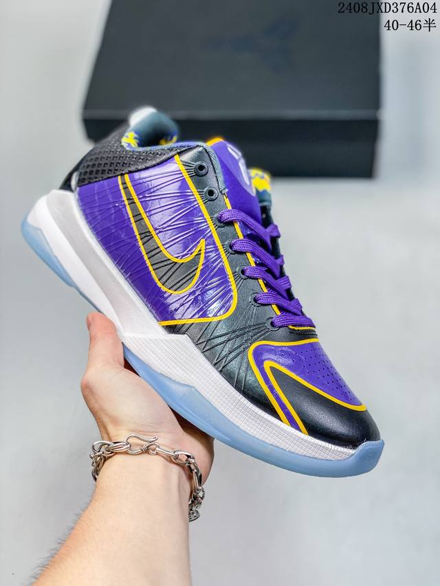 公司级nike Zoom Kobe 5 Protro Chaos科比5代李小龙 男子实战篮球鞋 内置前后掌zoom Turbo气垫 Ortholite全掌过胶