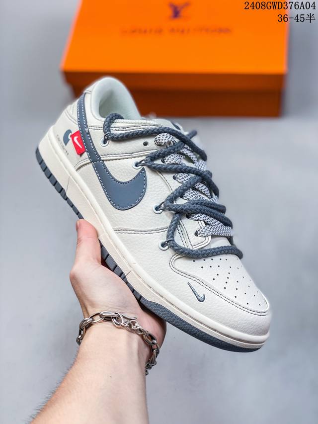 nike Sb Dunk Low“卡哈特联名 绑带灰勾” 周年高端定制 低帮休闲板鞋 定制鞋盒 大厂纯原品质出货 超高清洁度 皮料切割干净无任何毛边 细节完美