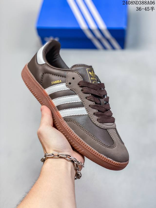 公司级adidas Originals Wb Pony Tonal Samba 阿迪达斯桑巴舞系列绅士德训足球风百搭低帮休闲运动板鞋 货号:Ih7756 尺码: