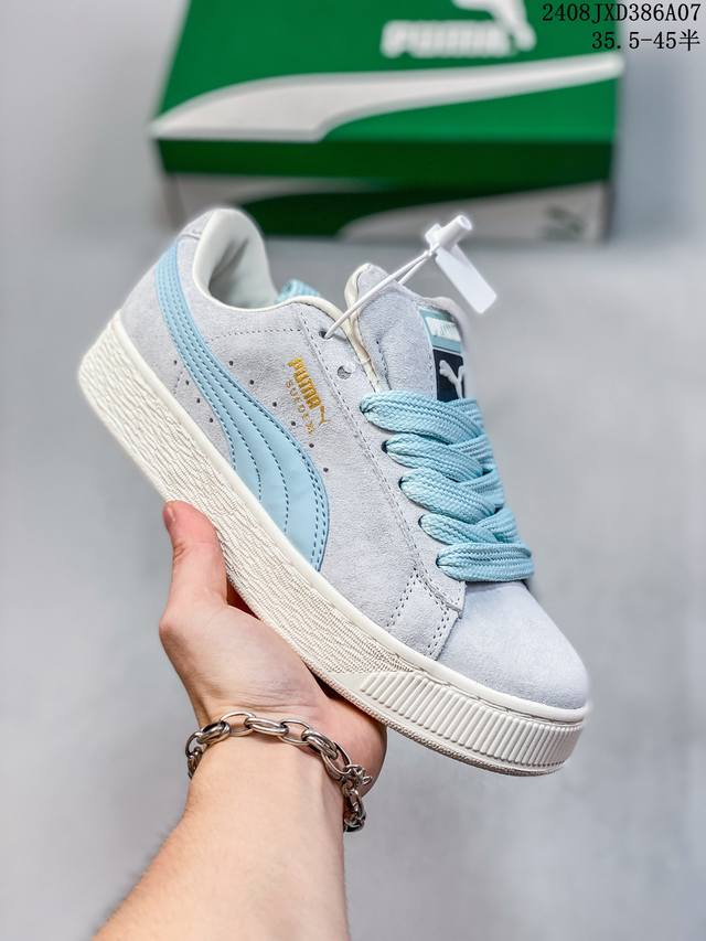 公司级puma Suede Xl复古单品 彪马 防滑耐磨低帮德训板鞋 货号::395205 06 尺码:36 37 37.5 38 38.5 39 40 40.