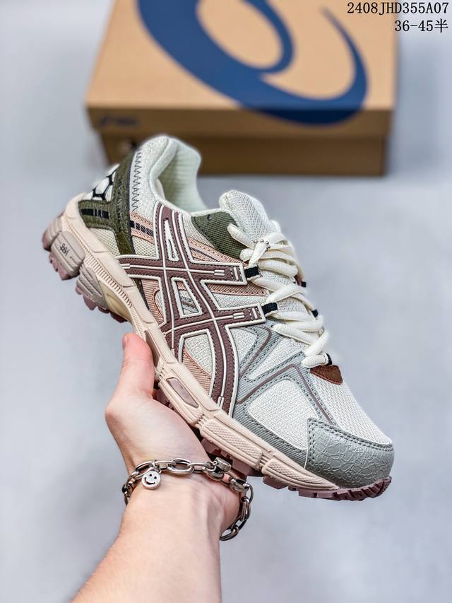 asics 亚瑟士 Gel-Kahana 8 男女鞋越野跑步鞋抓地稳定运动鞋缓震耐磨跑鞋 gel-Kahana系列为实用级越野跑鞋，融合机能和户外潮流强势回归，