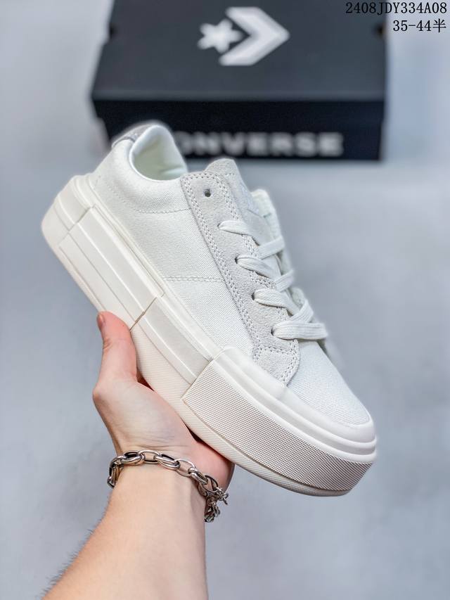 converse 分离式解构厚底7.0 原鞋原厂纸板搭配第七代鞋楦 完美贴合亚洲人脚型 超轻高弹md底 一次成型 单鞋净重350克 出厂即巅峰 再无后来者 尺码