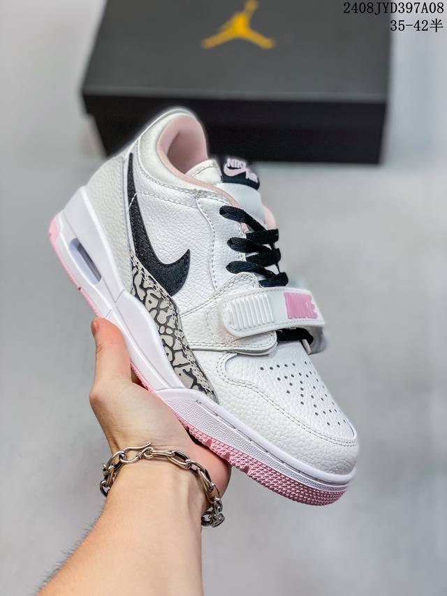 三合一最强合体，多种新配色回归耐克nike Air Jordan Legacy 312 Low”White Grey Fog Blue Red“乔丹最强三合一混