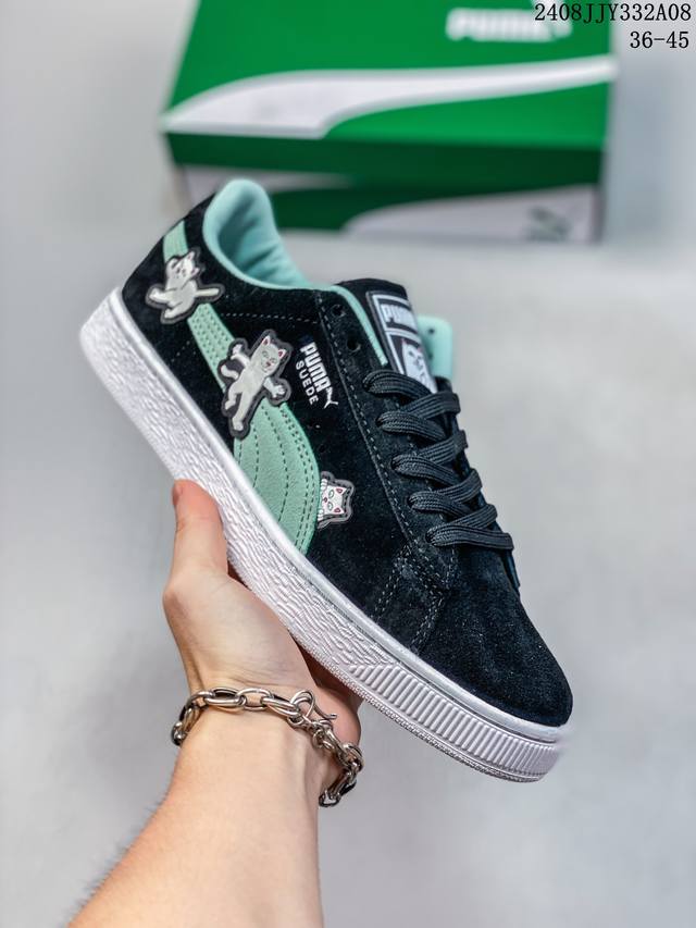 彪马puma Suede Skate 低帮复古轻便透气防滑减震休闲鞋 时尚男女士板鞋潮运动鞋 尺码: 36-45 货号：380865 08Jjy332A08