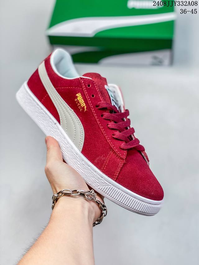 彪马puma Suede Skate 低帮复古轻便透气防滑减震休闲鞋 时尚男女士板鞋潮运动鞋 尺码: 36-45 货号：380865 08Jjy332A08